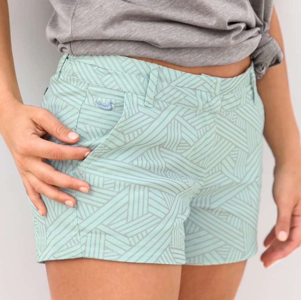 Southern Marsh Brighton Shorts in Fractured Lines